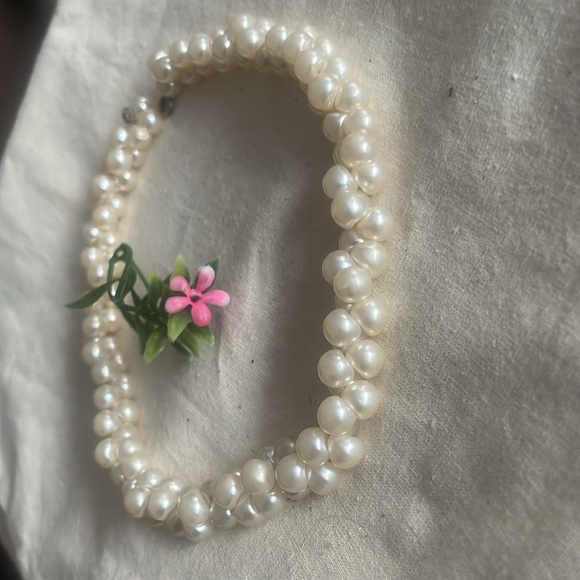 VINTAGE CHIC Faux Pearl Choker 1050’s 🔥 - Picture 8 of 16